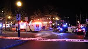 Crime Scene of Harb Dhaliwal's shooting in Coal Harbour;